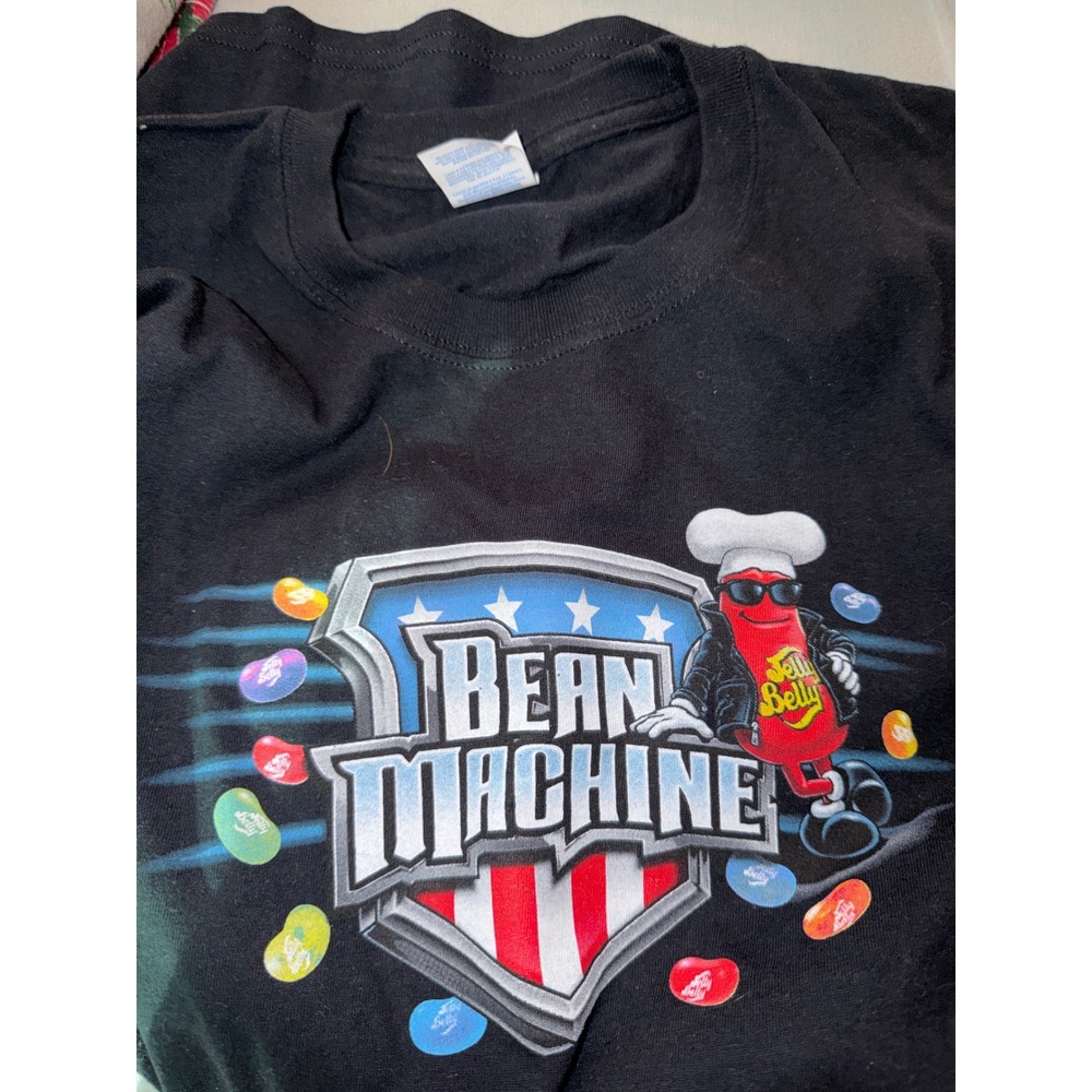 VTG 2005 Jelly Belly Arlen Ness Bean Machine Motorcycle Graphic T Shirt L